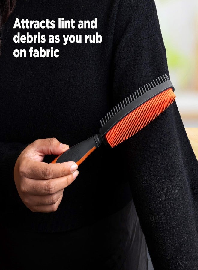 باونس فرشاة باونس المزدوجة لإزالة الوبر والغبار، شعيرات مطاطية مزدوجة الجوانب، قابلة لإعادة الاستخدام وسهلة التنظيف - Image 3